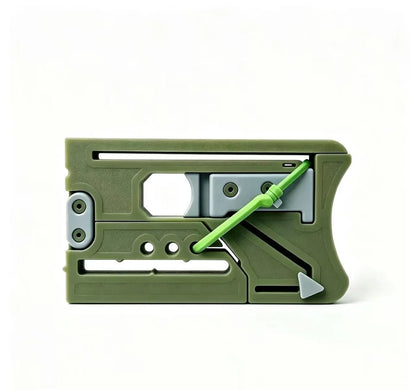 Foldable Card Slingshot + 200 Metal Pellets