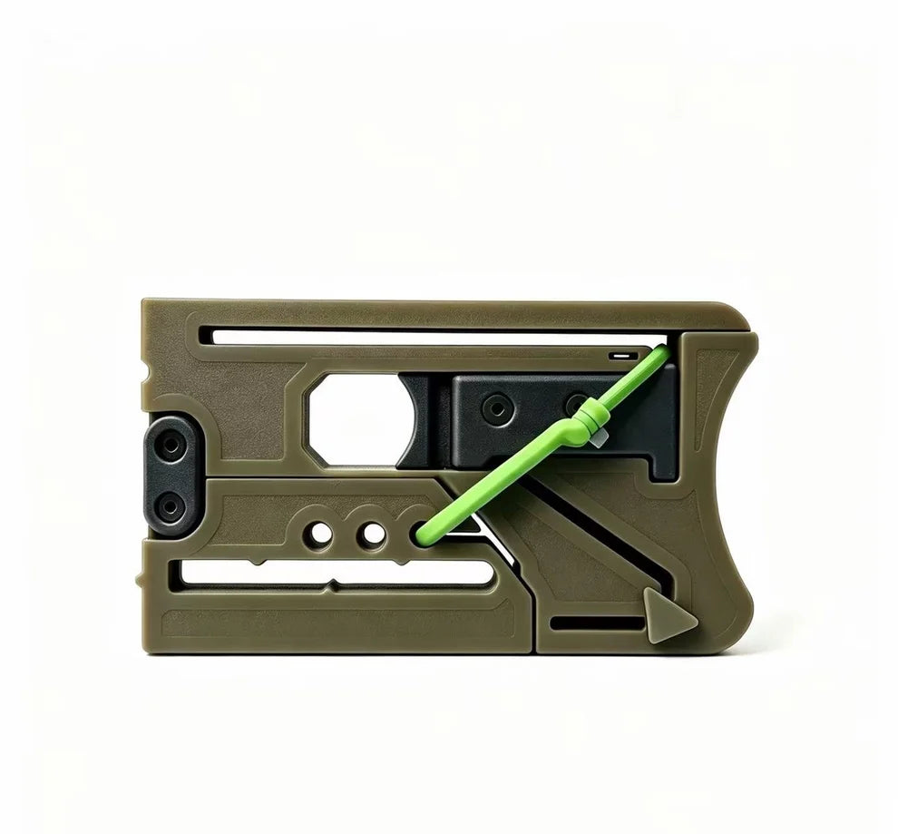 Foldable Card Slingshot + 200 Metal Pellets